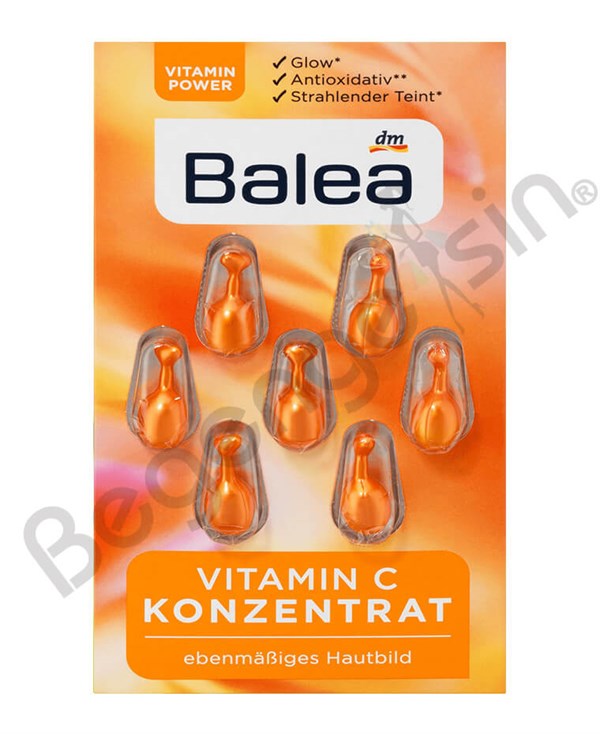 Balea Konzentrat Vitamin C, Konsantre C vitamini 7 St