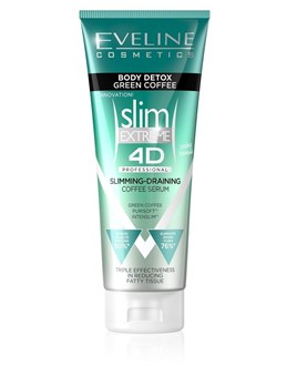 Eveline Slim Extreme 4D Vücut Detoks Profesyonel Yoğun Zayıflama ve Drenaj Kahve Serumu