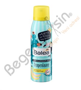 Balea deodorant vücut spreyi tropikal ruh hali Bodyspray Tropenlaune