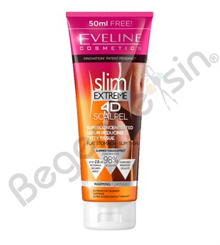 Eveline Cosmetics Slim Extreme 4D Scalpel Yüksek Doku Düzeltme 250 ml