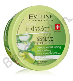 Eveline Extra Soft Alovera nemlendirici ve yatıştırıcı krem 175ml