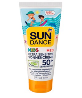 Sun Dance Sonnencreme KIDS MED Ultra Sensitiv LSF 50+, 100 ml
