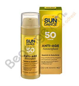 SUNDANCE Anti-Age Sonnenfluid Yaşlanma Karşıtı Güneş sıvısı SPF 50 50 ml