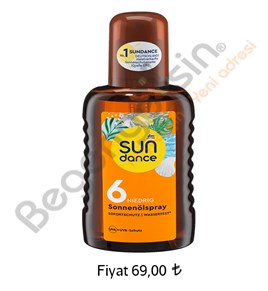 SUNDANCE Sonnenö spray Güneş yağı spreyi SPF 6, 200 ml